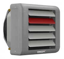 Водяной тепловентилятор ГРЕЕРС ВС-1220ЕСМ серый