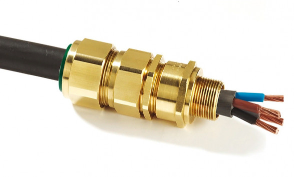 Ввод для бронированного кабеля М32 32 SS2K PB