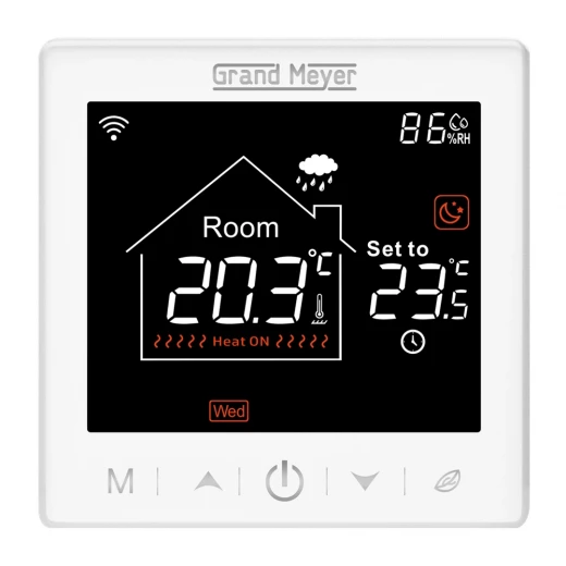 Терморегулятор программируемый сенсорный Grand Meyer SN-10 Wi-Fi —