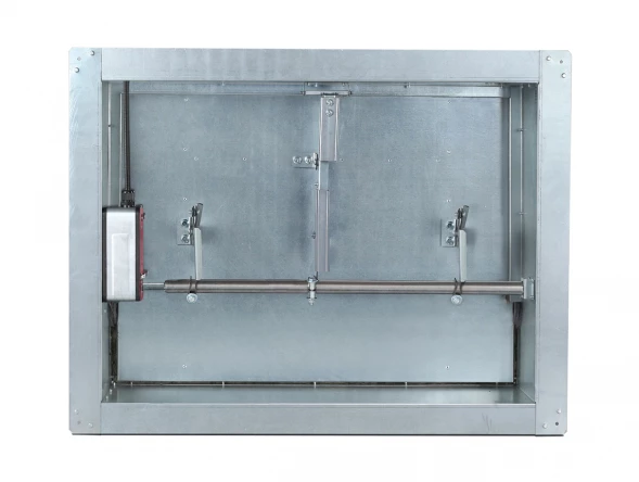 Клапан KD-120-700*700-F1-VN-MN220-04 дымоудаления