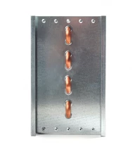 Канальный нагреватель-калорифер NWP-400-200/3-R водяной прямоугольный Неватом