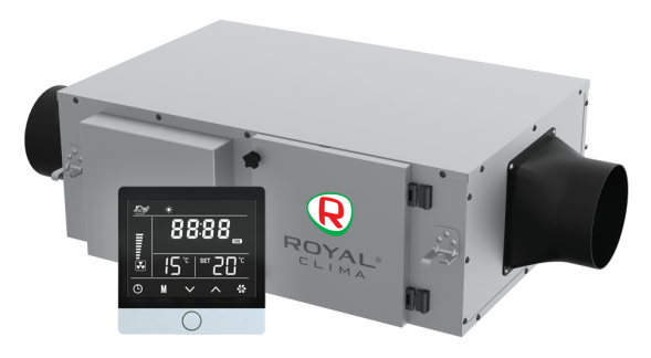 Приточная вентиляционная установка Royal Clima RCV-500 LUX + EH-1700