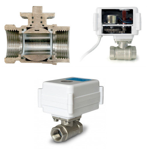 Шаровой кран с электроприводом MK 220В 1/2