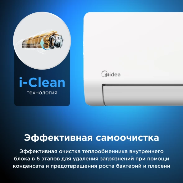 Кондиционер инверторный Midea MSES1S-09FRN8G1/MOES1-09FRN8G1/-40