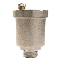 Воздухоотводчик автоматический 1/2", никелированный