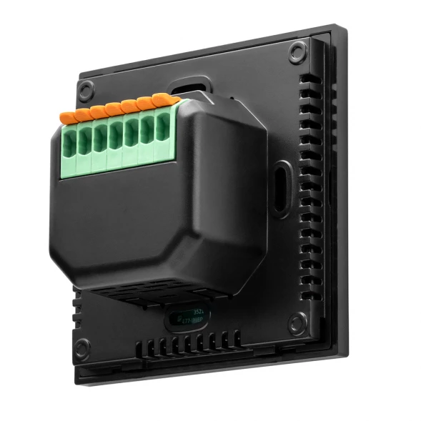 Терморегулятор Теплолюкс Solus Zen Wi-Fi черный/черный