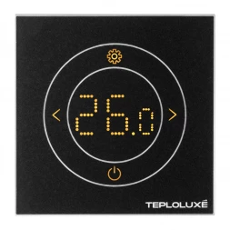 Терморегулятор Теплолюкс Solus Zen Wi-Fi черный/серебро